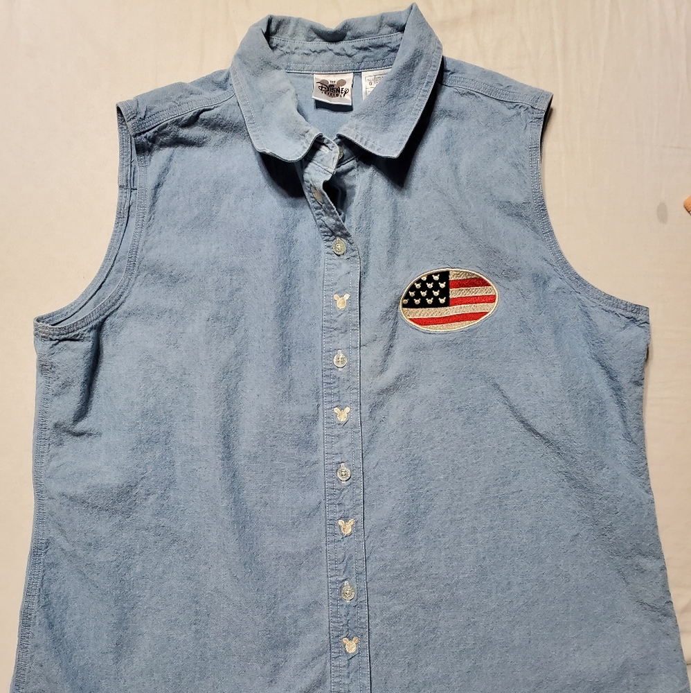 Disney button down